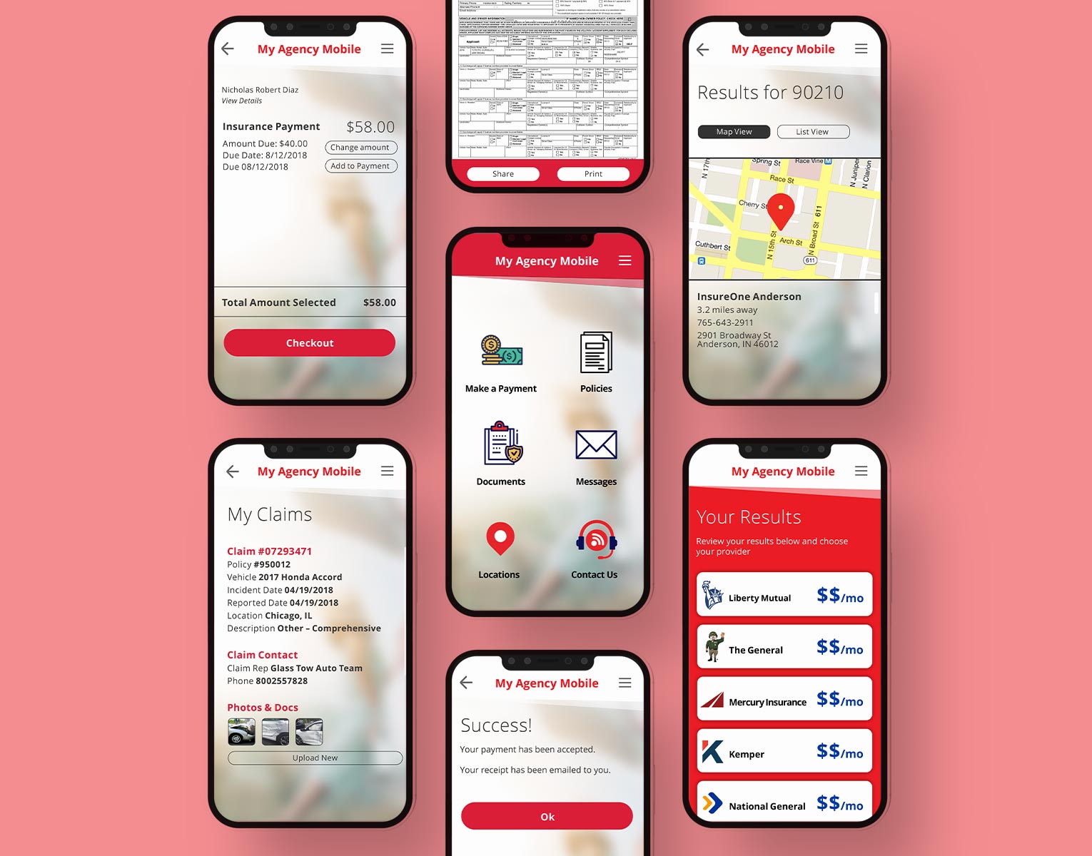 AppUI-Red-Insurance-mobile